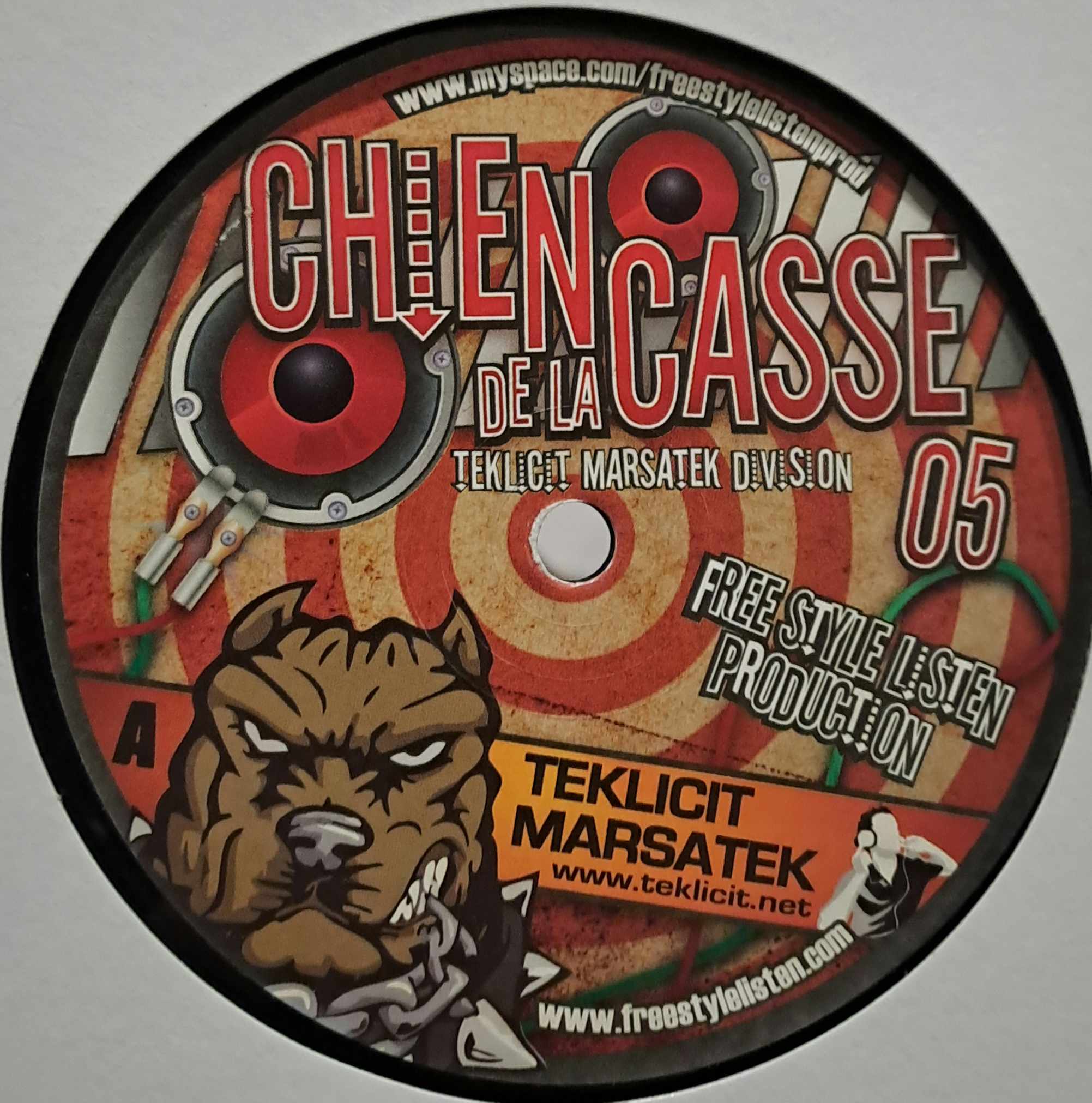Chien De La Casse 05 - vinyle freetekno